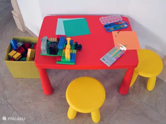 La Quimera Jávea huren in Spanje, Costa Blanca, Jávea - villa Speeltafel met leuk speelgoed.