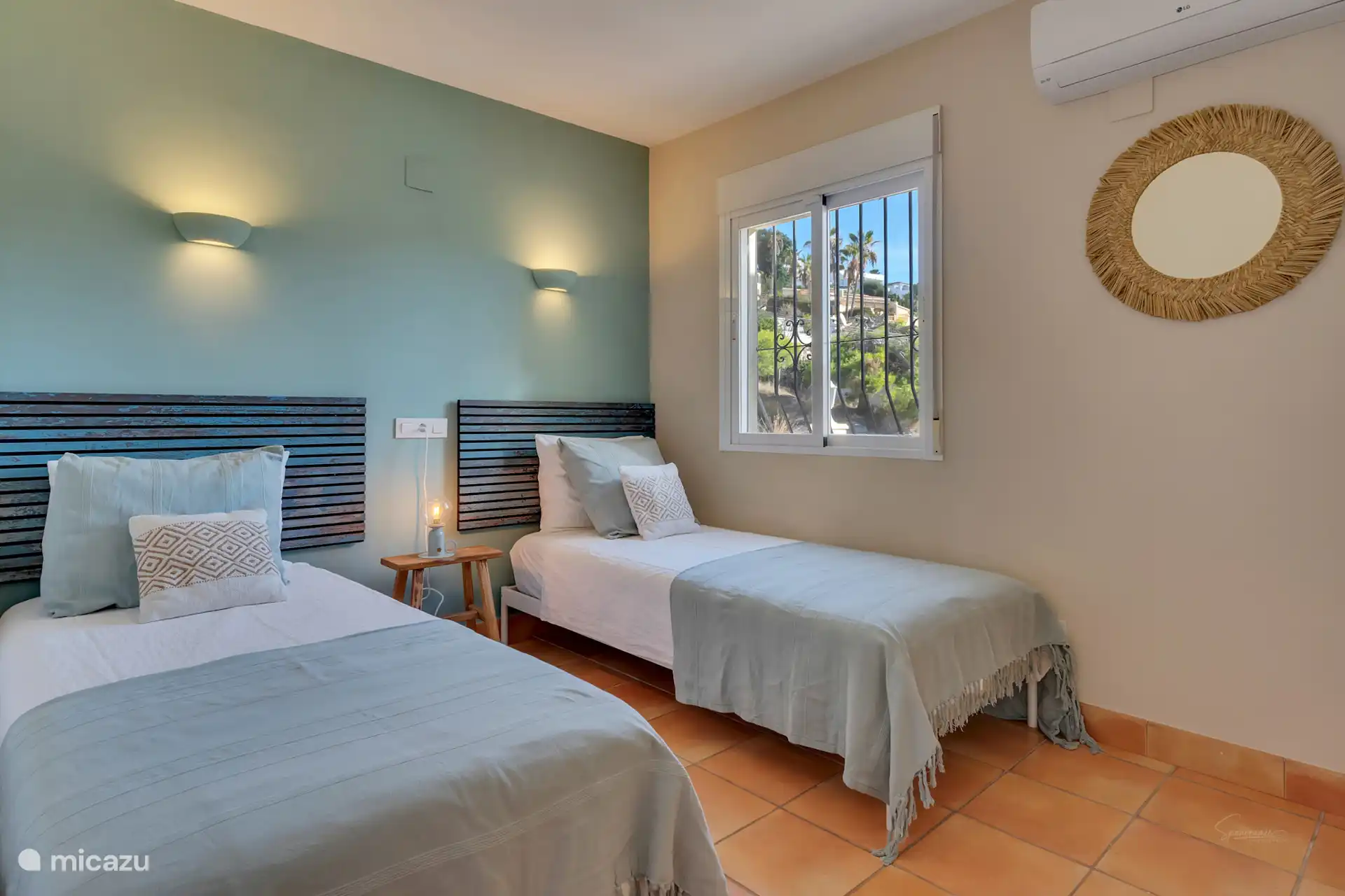 Zweiter Stock, 2 x 1-Personen-Schlafzimmer