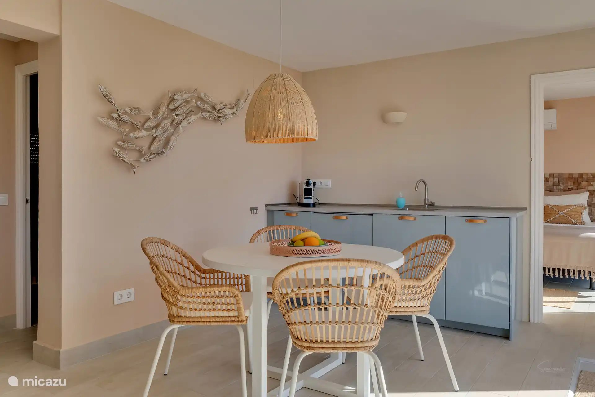 Kochnische im ersten Stock