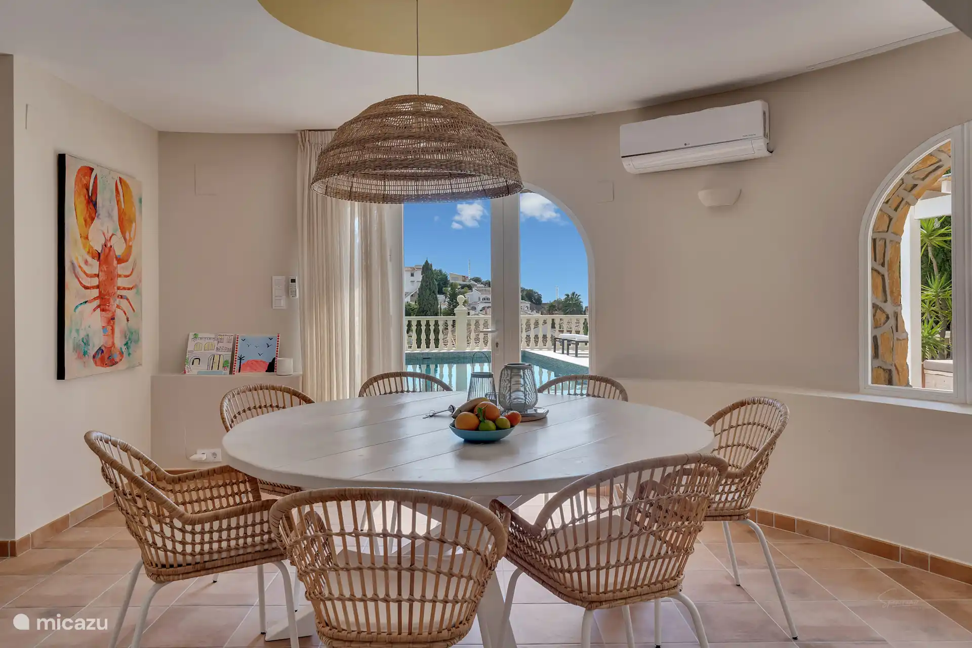 Speisesaal im Erdgeschoss