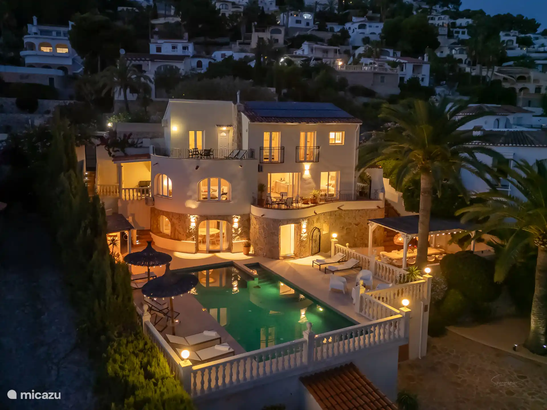 Überblick über das Haus bei Duister