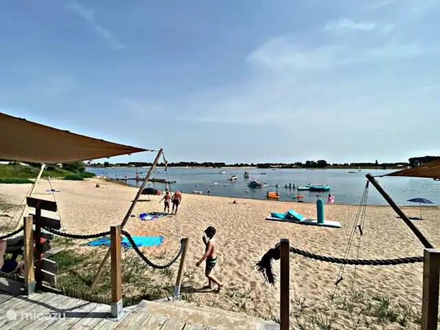 LuxChalet VAJU Lathum meer & zwembad huren in Nederland, Gelderland, Lathum - chalet Strand