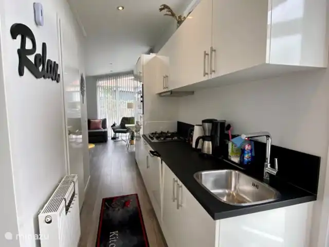 LuxChalet VAJU Lathum meer & zwembad huren in Nederland, Gelderland, Lathum - chalet Keuken