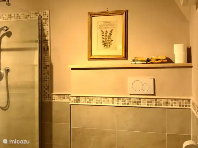 Casa dei Fiore/Montalcino/d’Orcia | Italie, Toscane, Buonconvento - maison mitoyenne Salle de bain attenante à la chambre 1