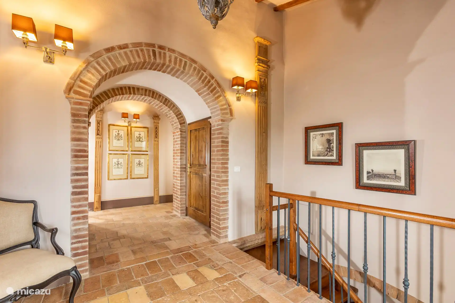 Salón en el primer piso.