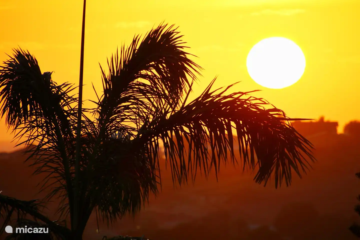 Sunset from the veranda