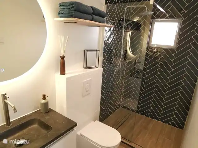 Villa avec vue panoramique | Curaçao, Curaçao-Centre, Bottelier - villa Salle de bain attenante