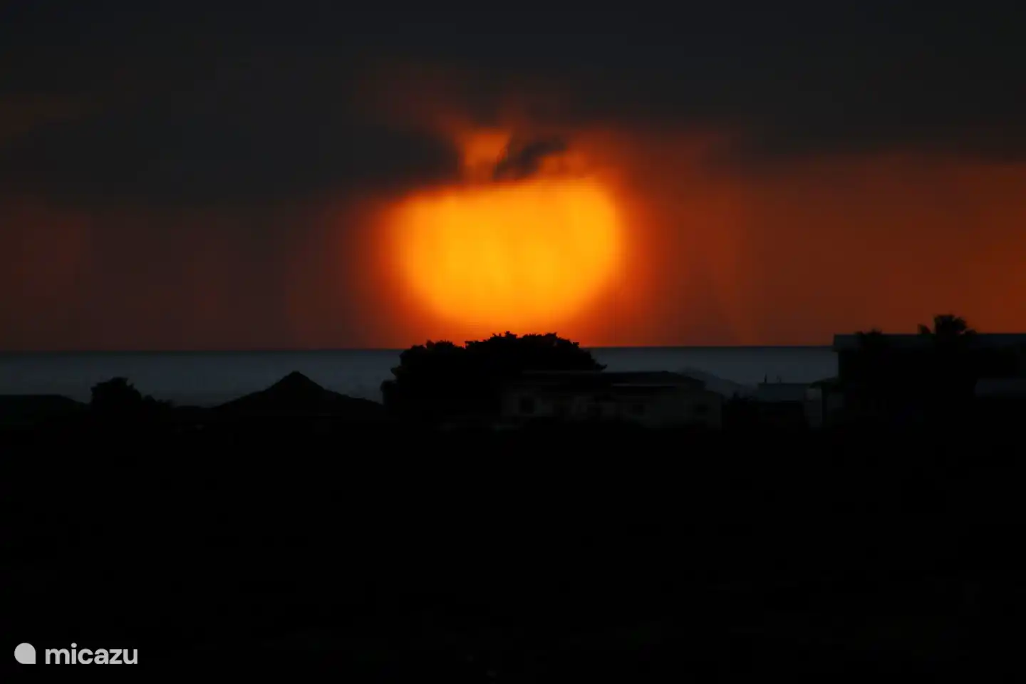 Sunset from the porch