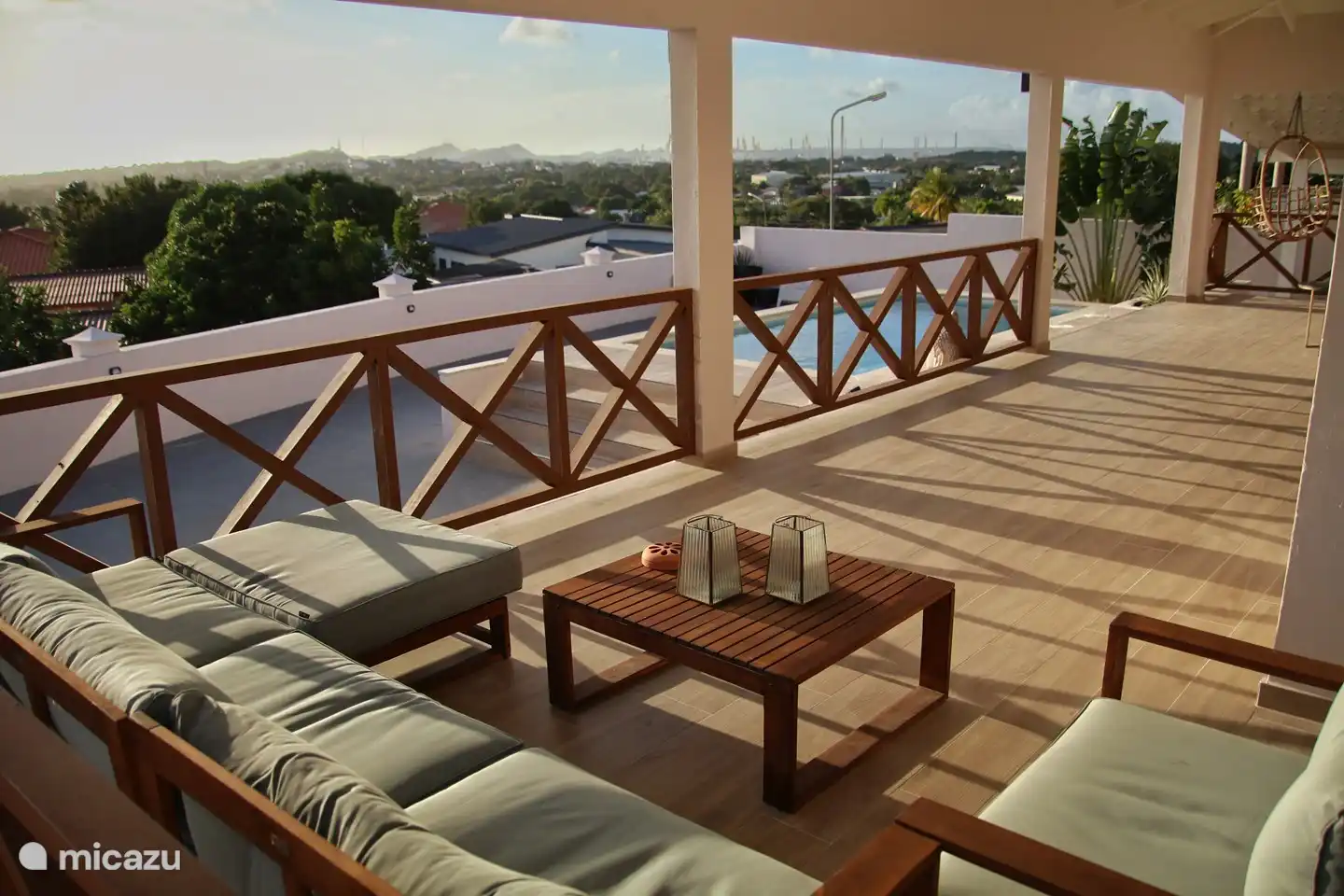 Lounge set on the veranda