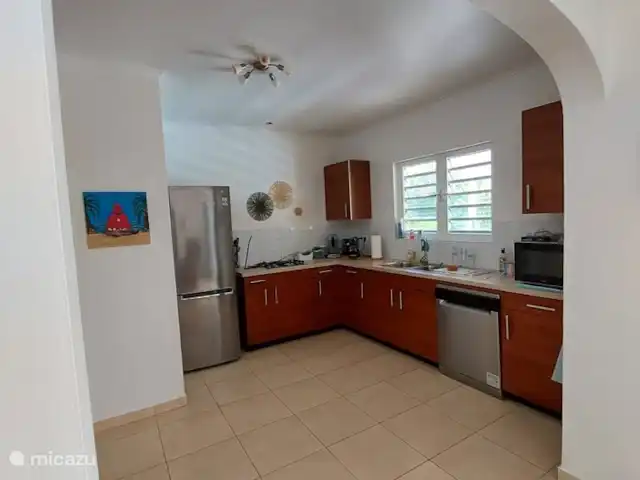 Cas Bunita en Curazao, Bandabou (oeste), Fontein - villa cocina