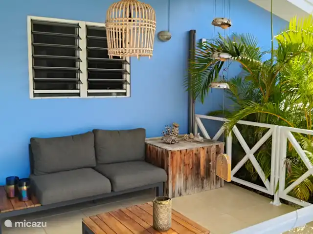 Cas Bunita en Curazao, Bandabou (oeste), Fontein - villa Asiento 1 terraza