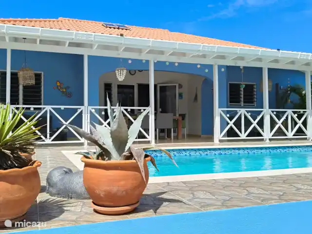 Cas Bunita en Curazao, Bandabou (oeste), Fontein - villa Piscina