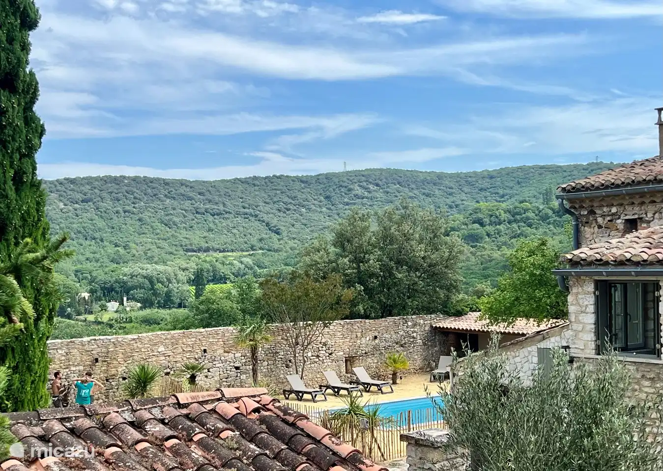 Haus Oliver in Frankreich, Gard, Cornillon - Ferienhaus