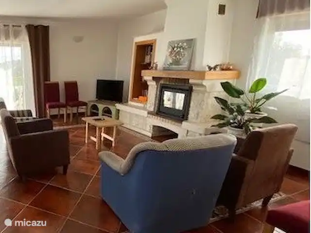 casa de rosas en Portugal, Coímbra, Carvalheira Grande-Graca - villa El area de espera