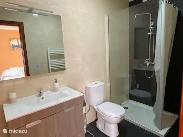 casa de rosas en Portugal, Coímbra, Carvalheira Grande-Graca - villa Baño