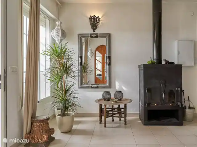 Villa Boas Competa | Espagne, Andalousie, Cómpeta - villa salon et cheminée
