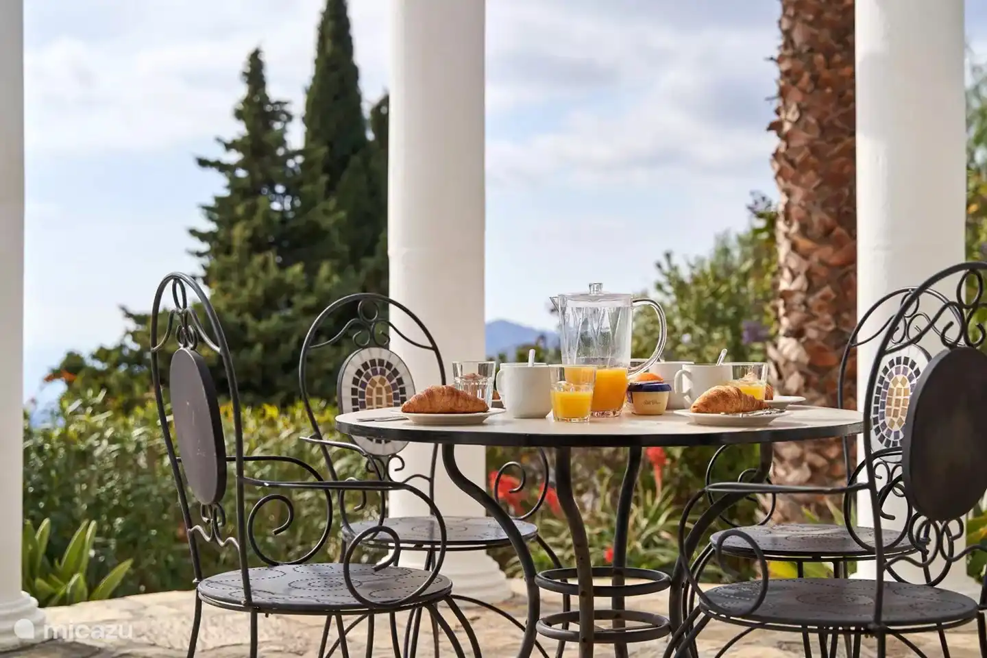 de la terrasse du patio