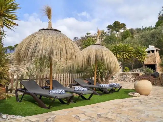 Villa Boas Competa | Espagne, Andalousie, Cómpeta - villa transats et coin barbecue