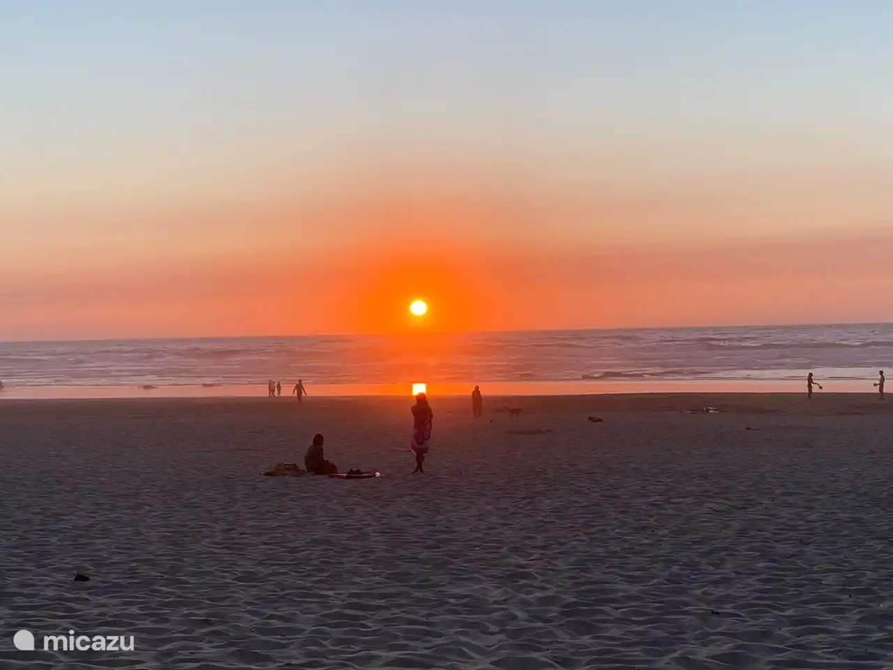 Schöne Sonnenuntergänge an der Westküste.