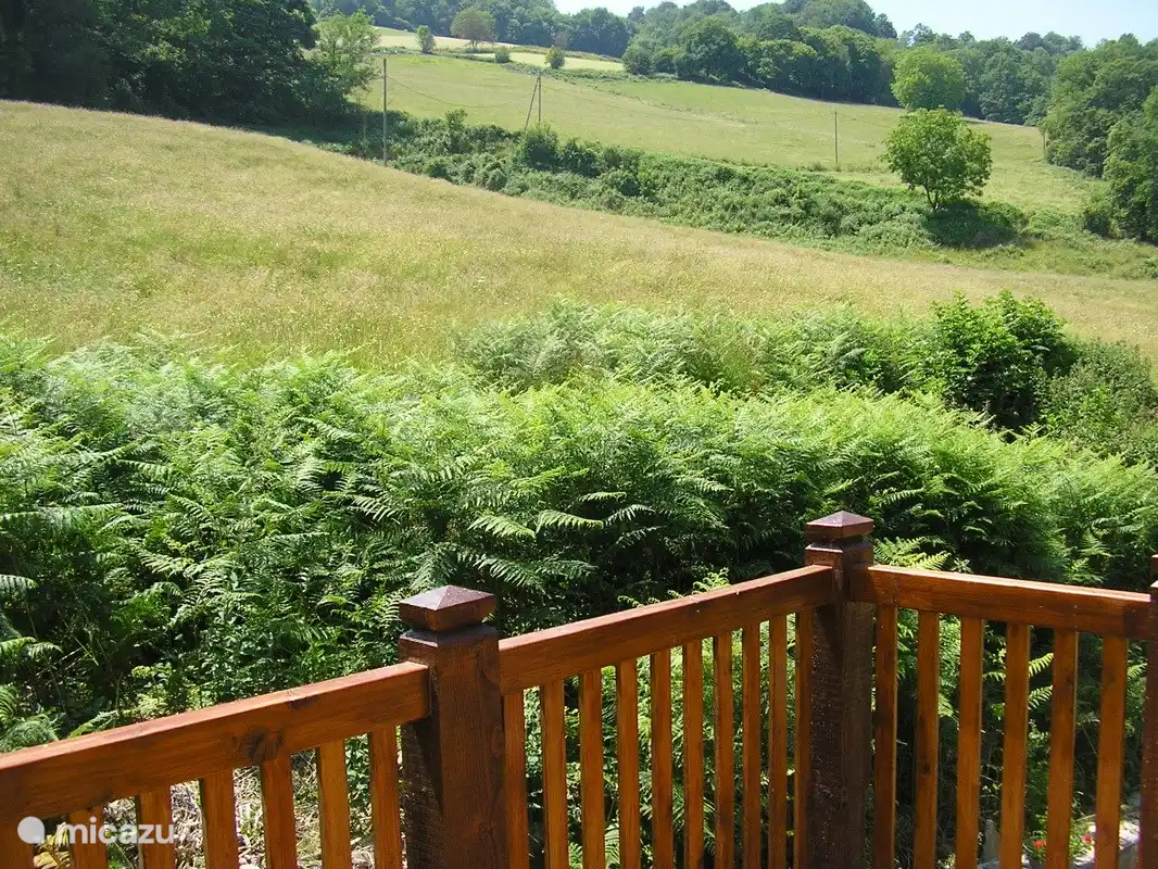 Uitzicht vanaf balkon