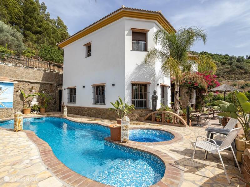 Vakantiehuis Spanje, Andalusië, Sayalonga Finca Villa Arrijana
