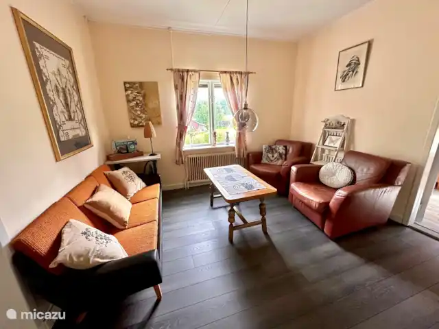 Vildmarksgard Lillviken | Suède, Jämtland, Strömsund - maison de vacances Salon à l’étage