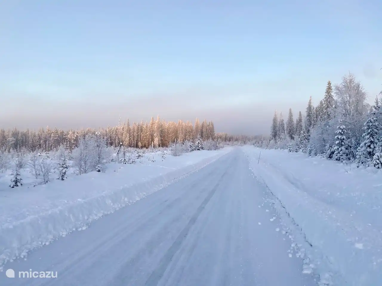 La carretera en invierno
