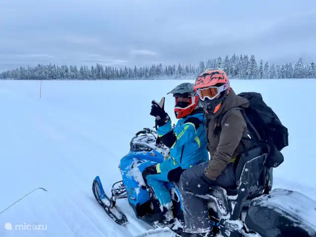 Vildmarksgard Lillviken | Suède, Jämtland, Strömsund - maison de vacances Excursion en motoneige