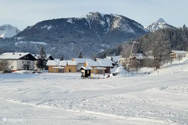Vakantiehuis Oostenrijk, Karinthië, Kötschach-Mauthen vakantiehuis Dijkstra's Cottage aan de piste