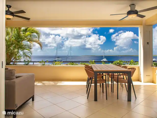 Plage Lechi 9 | Bonaire, Bonaire, Kralendijk - appartement Balcon avec vue sur la mer