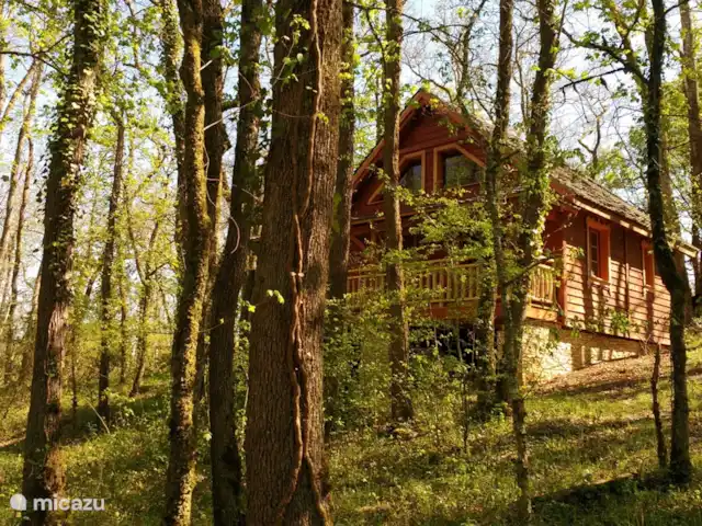 Le nid de l'écureuil en Francia, Lot, Lavercantière - chalet Le nid de l'écureuil en Francia, Lot, Lavercantière - chalet