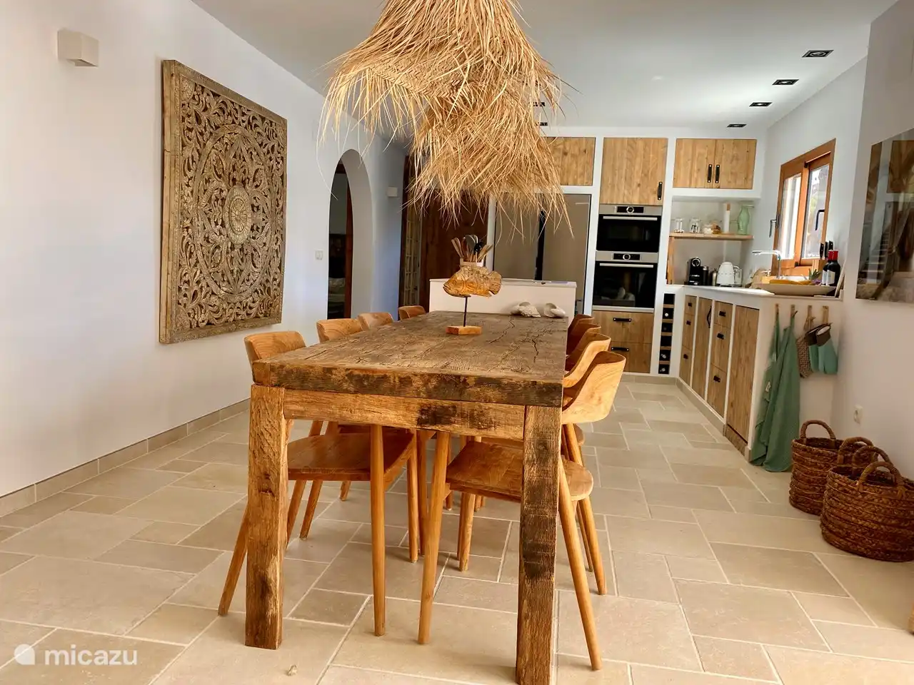 Cozy modern kitchen with all amenities