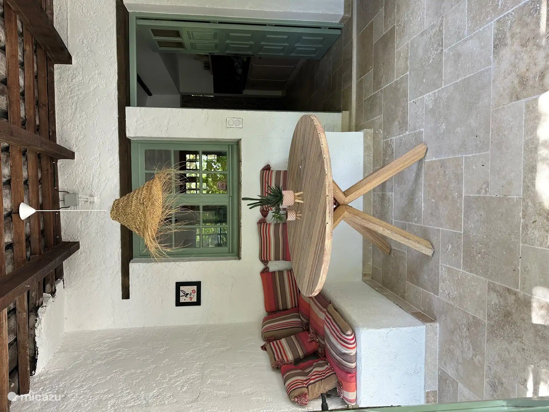 Sitzplatz im Wintergarten