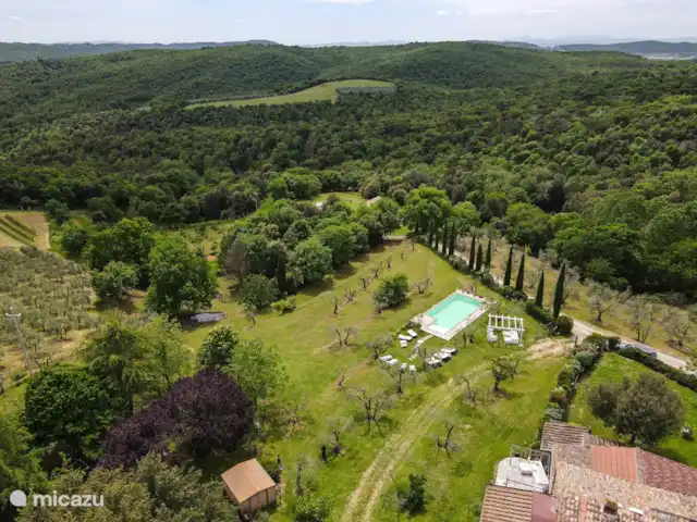 Maison du sud de la Toscane avec piscine privée | Italie, Toscane, Rigomagno - villa