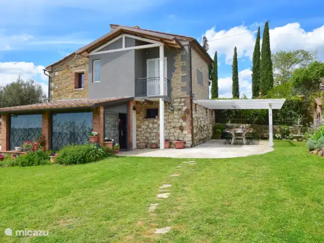 Maison du sud de la Toscane avec piscine privée | Italie, Toscane, Rigomagno - villa