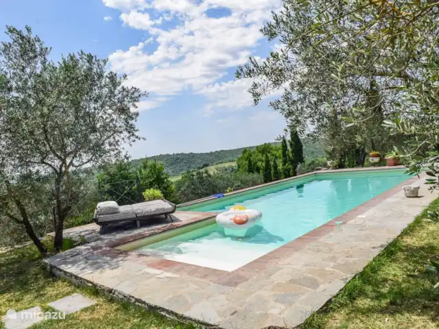 Maison du sud de la Toscane avec piscine privée | Italie, Toscane, Rigomagno - villa