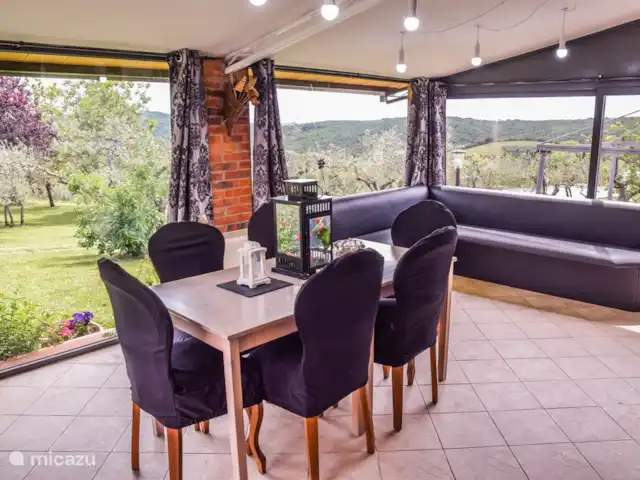 Maison du sud de la Toscane avec piscine privée | Italie, Toscane, Rigomagno - villa Salon
