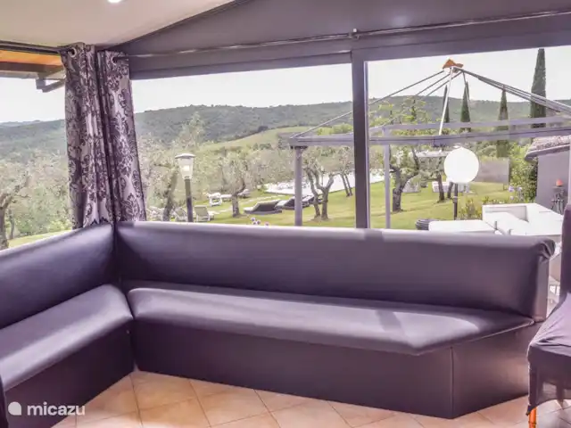 Maison du sud de la Toscane avec piscine privée | Italie, Toscane, Rigomagno - villa Salon