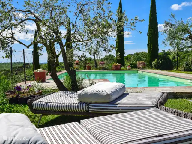 Maison du sud de la Toscane avec piscine privée | Italie, Toscane, Rigomagno - villa