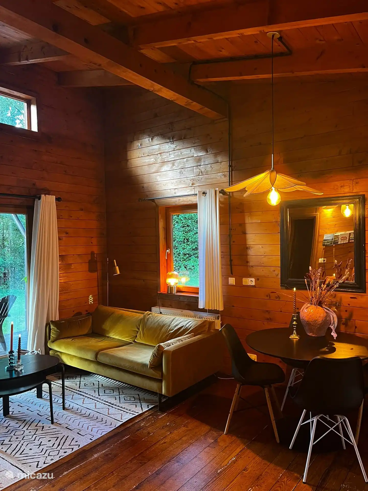 Boshuisje de Tjiftchaff in Niederlande, Gelderland, Emst - Blockhütte / Lodge