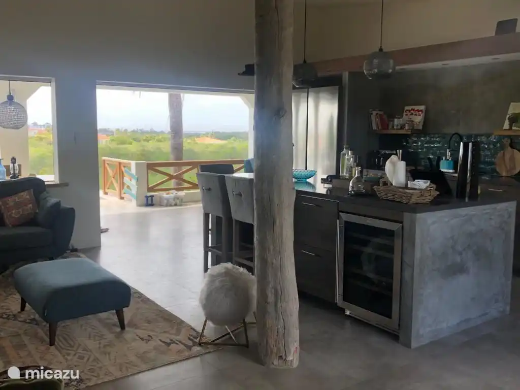 Blick aus dem Wohnzimmer