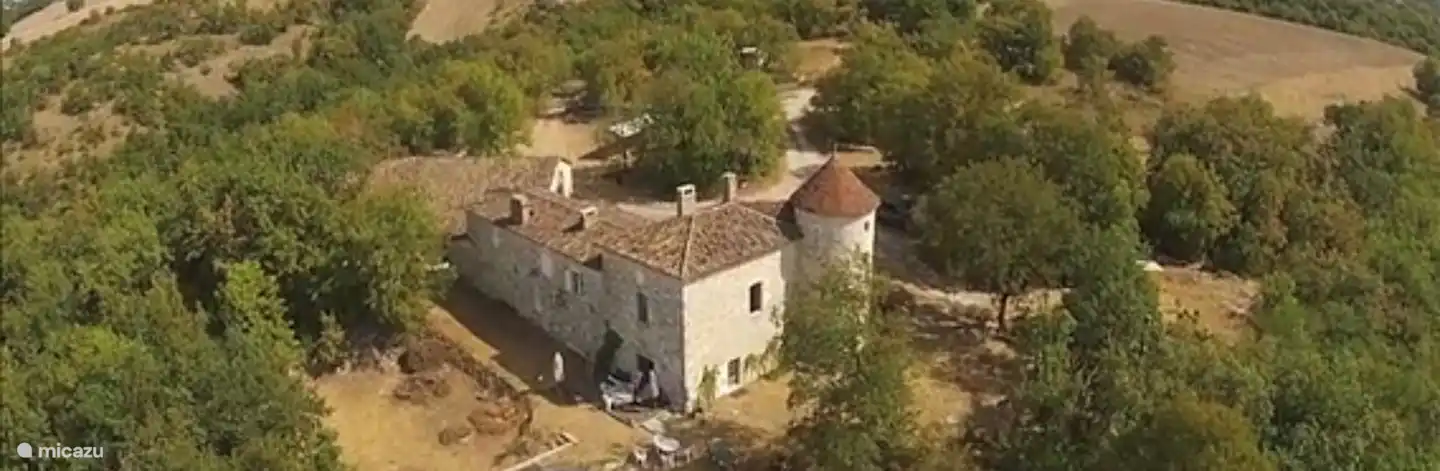 Château avec tour - Maison Tour et Maison Escalier - façades arrières