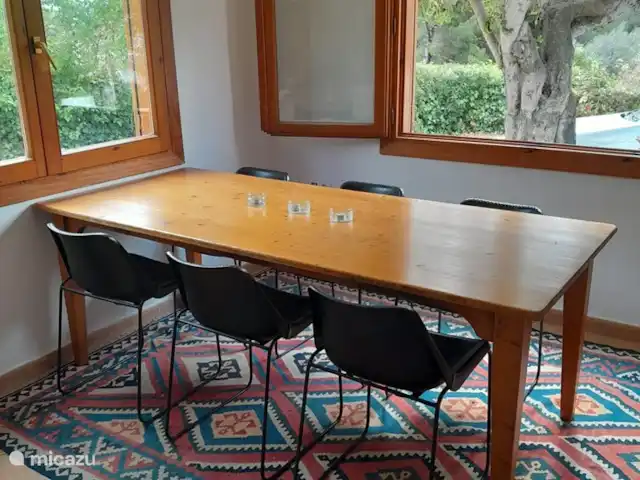 casa vacacional en España, Costa Blanca, Benissa – Casa Lorenzo - Cala Advocat También desde la cocina una vista al mar y mucha privacidad.