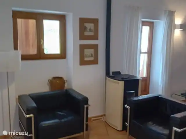casa vacacional en España, Costa Blanca, Benissa – Casa Lorenzo - Cala Advocat Estufa de pellets para los meses más fríos.