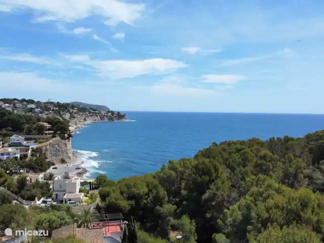 casa vacacional en España, Costa Blanca, Benissa – Casa Lorenzo - Cala Advocat Cala Advocat, una de las dos playas cercanas a Casa Lorenzo. Amado por buceadores y buceadores.