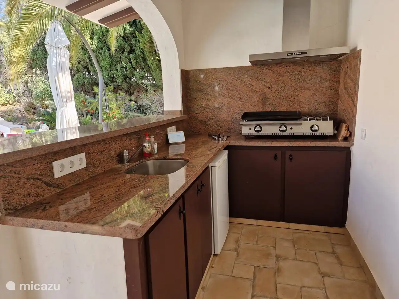 Casita outdoor kitchen