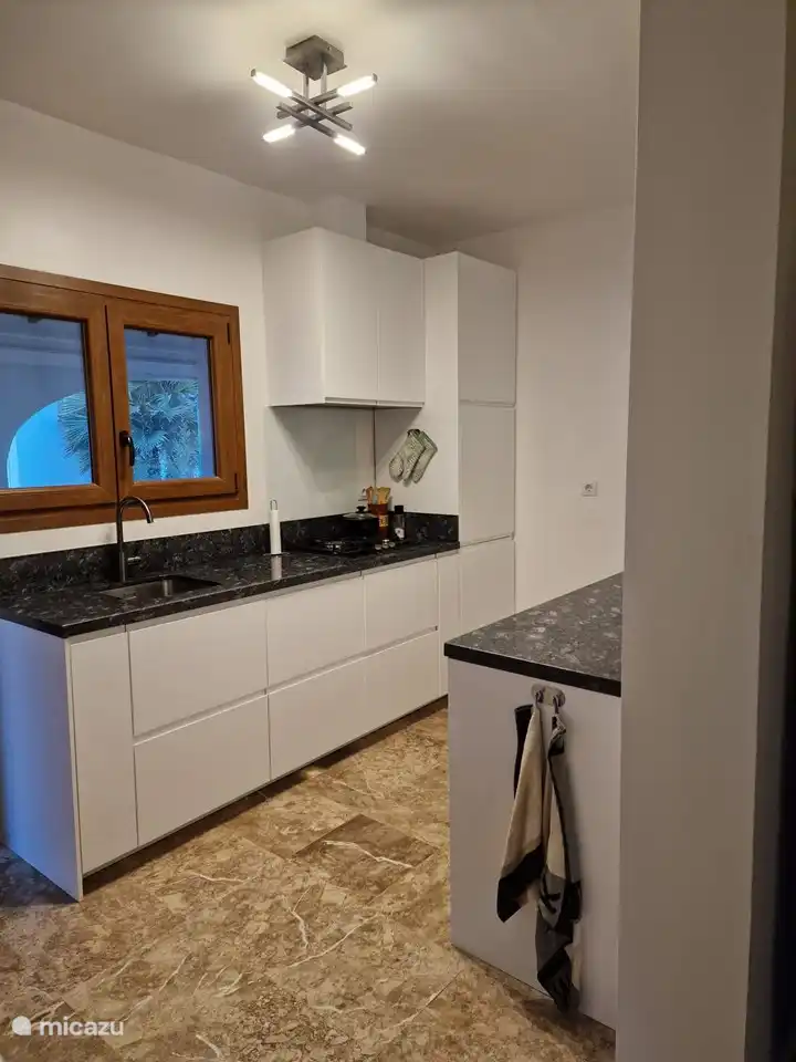 Kitchen in upper apartment left side