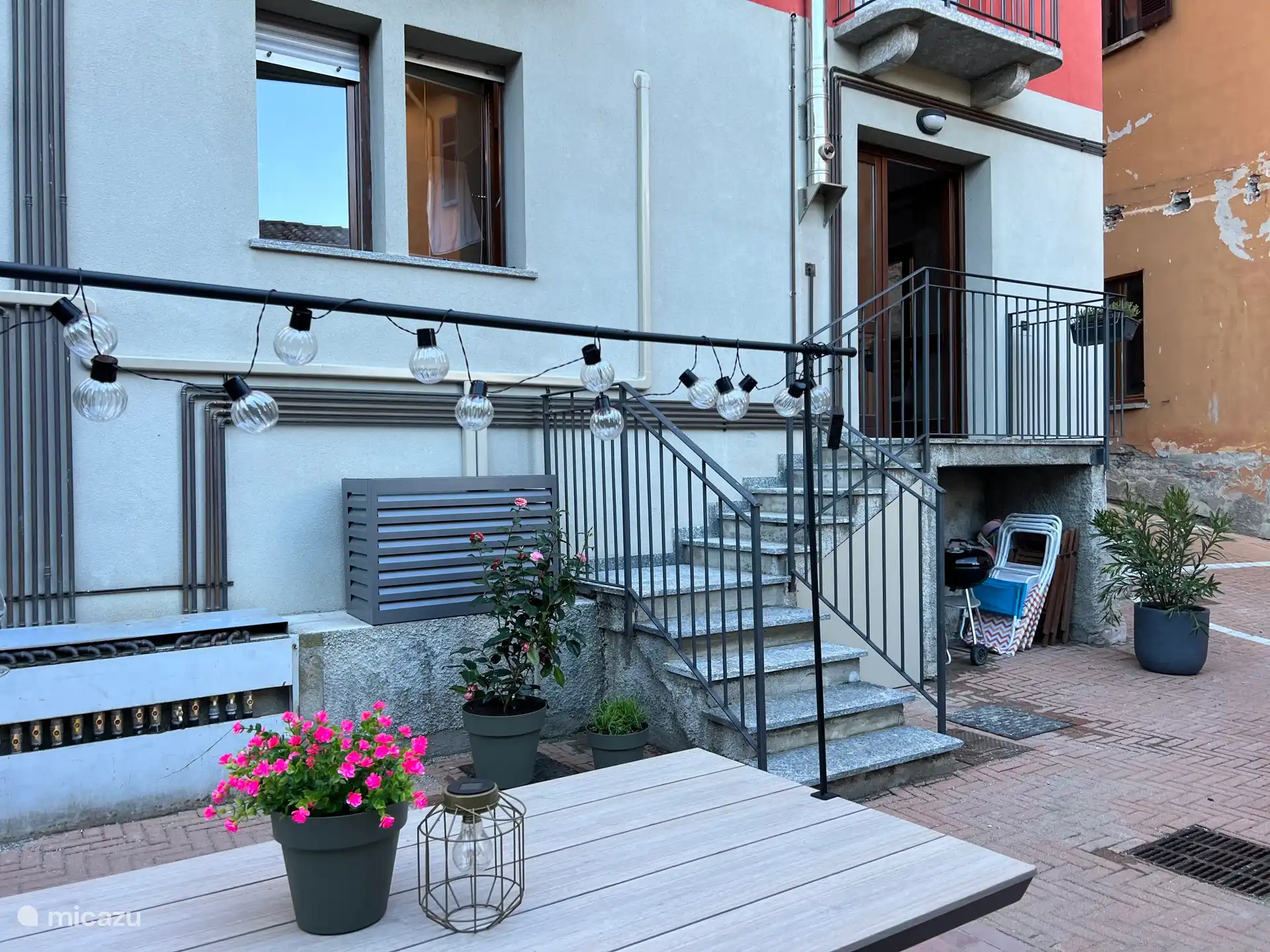 Ingang naar het appartement