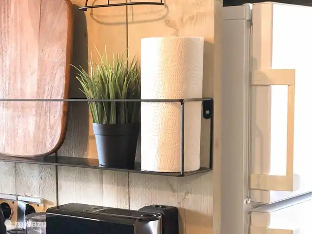 Pavillon Grutte Fiif Safari avec climatisation | Pays-Bas, Frise, Grouw - glamping / tente safari / yourte Cuisine avec machine à café Nespresso Original