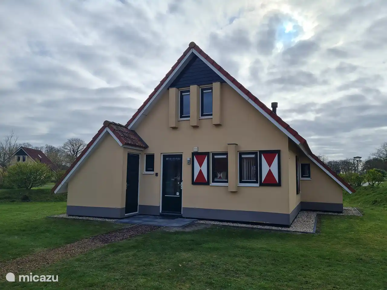 bungalow, Wezuperbrug, Drenthe, Niederlande - Betthütte im Ferienpark
